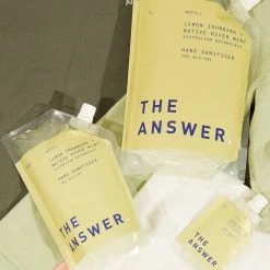 The Answer - Hand Sanitiser - 1L - Lemon Ironbark & Native River Mint -Accessories Shop c7d63d61cd1840df825db3aab815a8ba 1024x1024