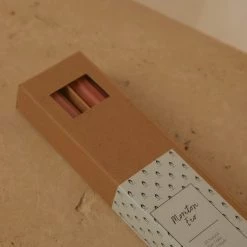 Peppermayo - Moreton Eco Fluted Dinner Candle 2 Pack - Baked Clay -Accessories Shop d461b16a7bcd436bafc455151cba23be 1024x1024