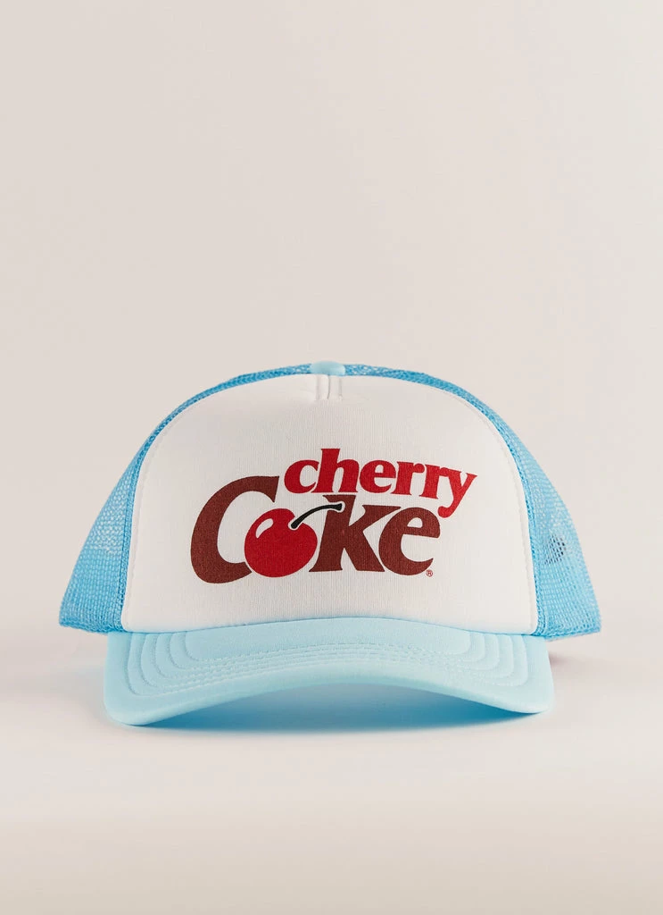 American Needle - Enjoy Coke Sinclair Trucker - White And Blue 3 American Needle - Enjoy Coke Sinclair Trucker - White And Blue