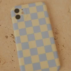 Peppermayo - The Moment IPhone Case - Blue Check -Accessories Shop e10a86c69b4948ddbe9c4992e7166e7f 1024x1024