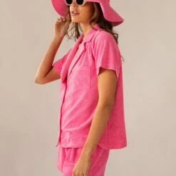 Peppermayo Exclusive - Sundazed Oversized Terry Bucket Hat - Perry Pink -Accessories Shop e322e83309554f6dbb4e992a9a148ecb 1024x1024