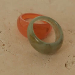 Peppermayo - See The World Resin Ring - Green -Accessories Shop eba874955691489e900736377d6414f1 1024x1024