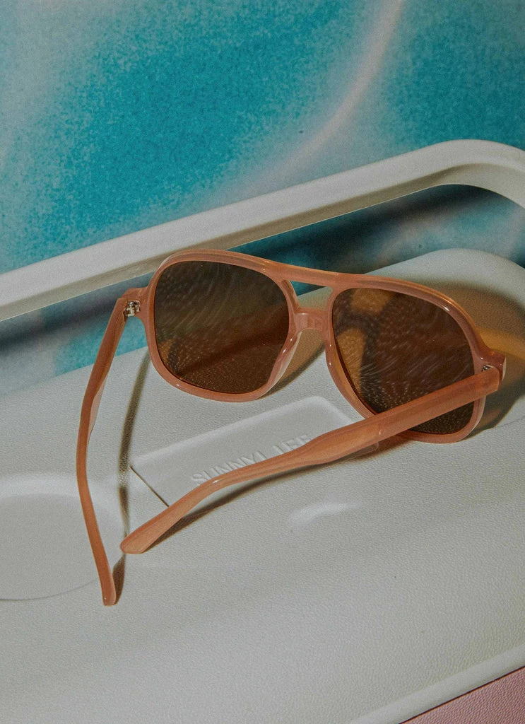 Peppermayo - Lindsay Sunglasses - Orange 8 Peppermayo - Lindsay Sunglasses - Orange - Image 6