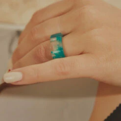 Peppermayo - Perspective Ring - Teal -Accessories Shop fa131461934449c889947529fd850147 1024x1024