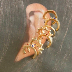 Peppermayo - Isabel Ear Stack - Gold Multi -Accessories Shop fb7d6bfa0e6049a08457433639c8f119 702d472e 7ea1 40f3 93a2 73d8ba213403 1024x1024