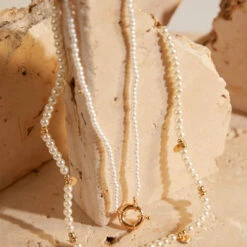 Peppermayo - Ocean Eyes Necklace Set - Pearl -Accessories Shop ff4d2261b7e84d179d768ed92d435040 1024x1024