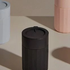 Odcuple - Original 12oz Reusable Coffee Cup (355ml) - Charcoal -Accessories Shop odcuple peppermayo charcoal 3 1024x1024